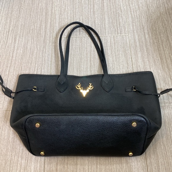 TAXIDERMY (Liz Pebbled Leather Medium Tote Bag) - Picture 4 of 8